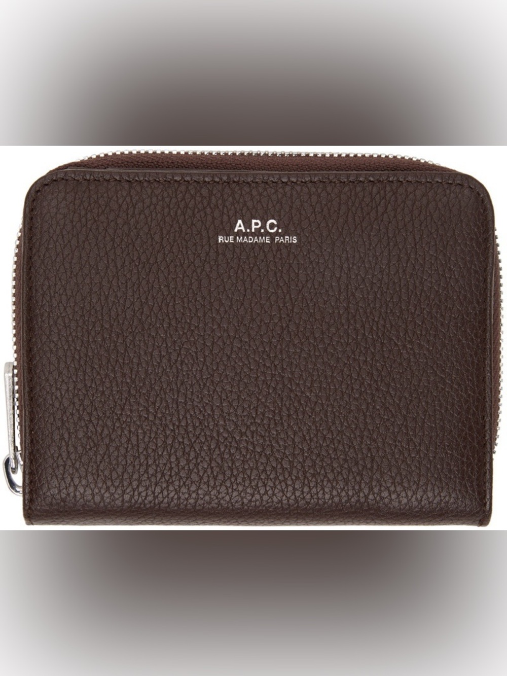 🤎A.P.C. Brown Emmanuelle Compact Wallet